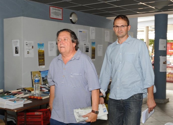 Jaume Bosch y Joan Herrera (ICV)