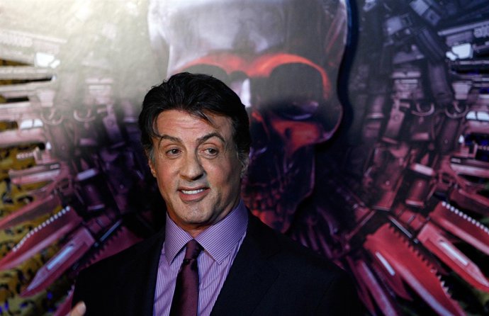 Sylvester Stallone en una exclusiva entrevista sobre 'Los Mercenarios' en Las Ve