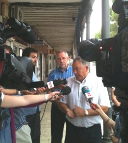 Moreno y alcalde de Daimiel