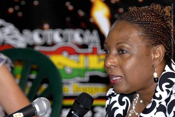 Ministra de Jamaica muestra su apoyo al Rototom Sunsplash.