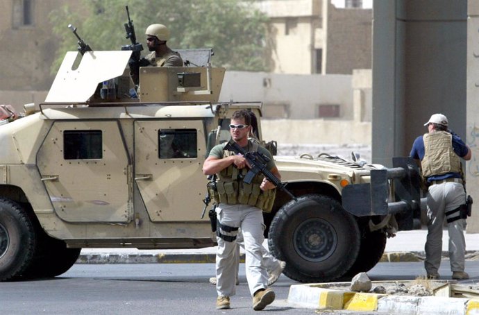 Compañias de seguridad privada-mercenarios en Irak y Afganistán