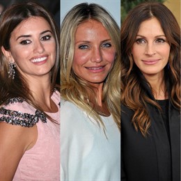 Penélope Cruz, Cameron Díaz y Julia Roberts