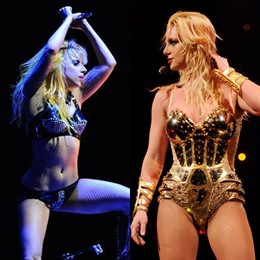 Lady Gaga y Britney Spears
