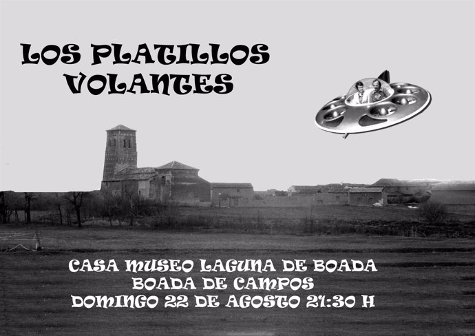 'Los platillos volantes' actúa en Boada de Campos (Palencia)
