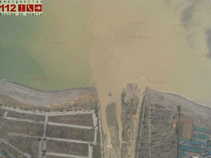 Las lluvias inundaron Águilas el pasado martes