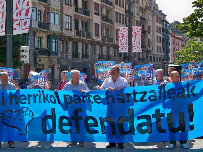 Concentración en Bilbao