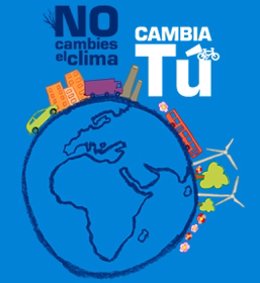 Cartel de la campaña 'Climabús: no cambies el clima cambia tú'