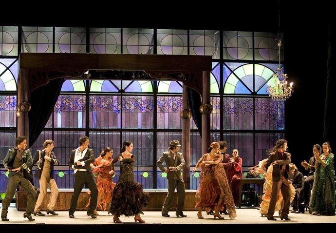 Imagen de la obra 'Poema del cante jondo en el café de Chinitas'