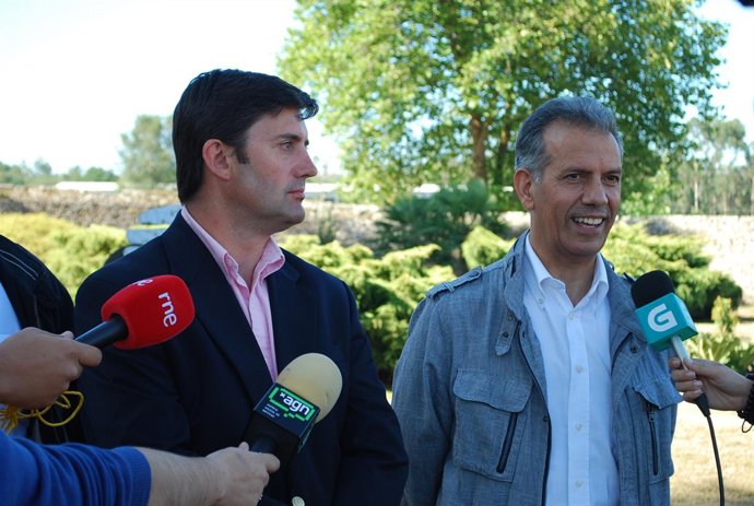 El conselleiro de Medio Rural, Samuel Juárez firma un convenio con la funcación 