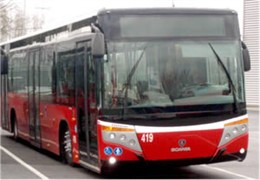 Un autobús en Granada