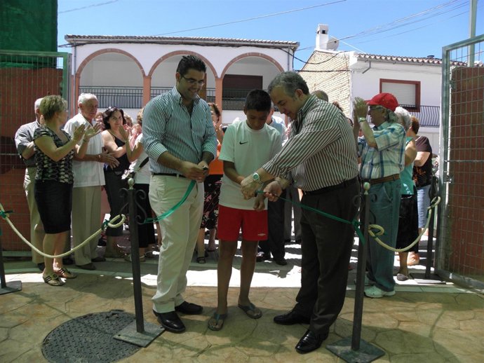 Inauguración de las nuevas instalaciones de la piscina de Cuevas del Becerro 