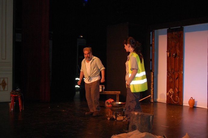 Escena de 'Bosque de bosques' que tendrá lugar en Binéfar