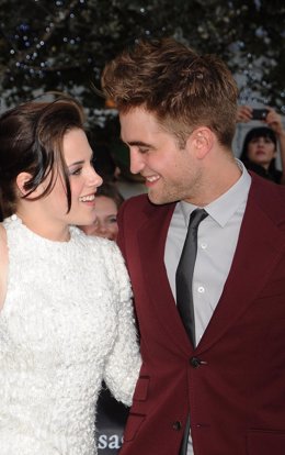 Kristen Stewart y Robert Pattinson durante la premiére de 'Eclipse' en Los Angel