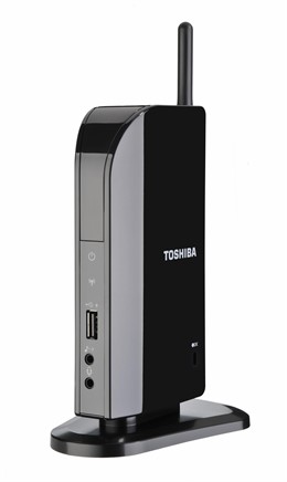 Replicador de puertos WiFi de Toshiba Dynadock W20.