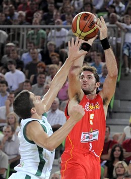 Rudy Fernández tirando