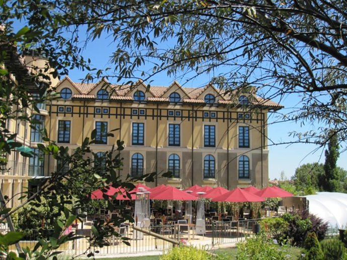 Fachada Hotel Wine Oil Spa Villa de Laguardia 