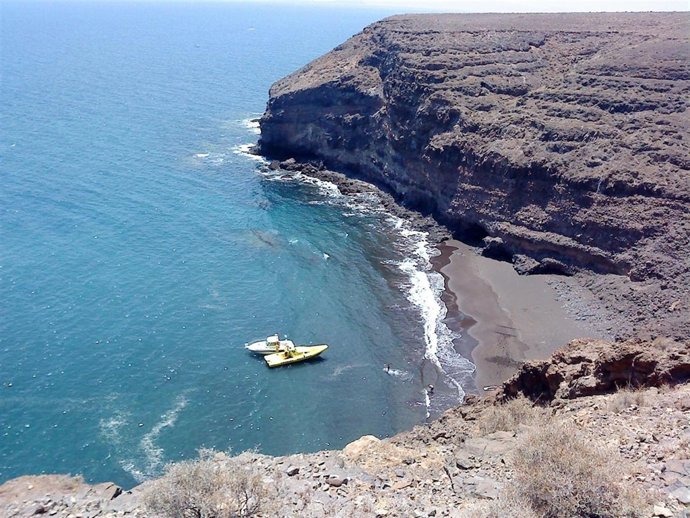 Zona del suceso en Lanzarote
