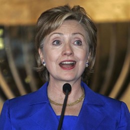 La secretaria de Estado norteamericana, Hillary Clinton