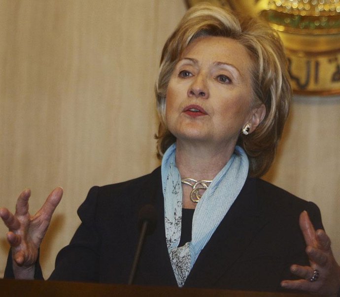 La secretaria de Estado norteamericana, Hillary Clinton