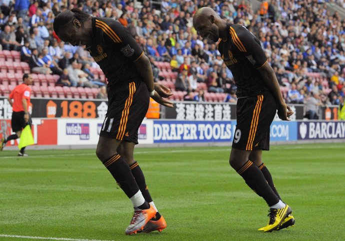 El Chelsea celebra la goleada