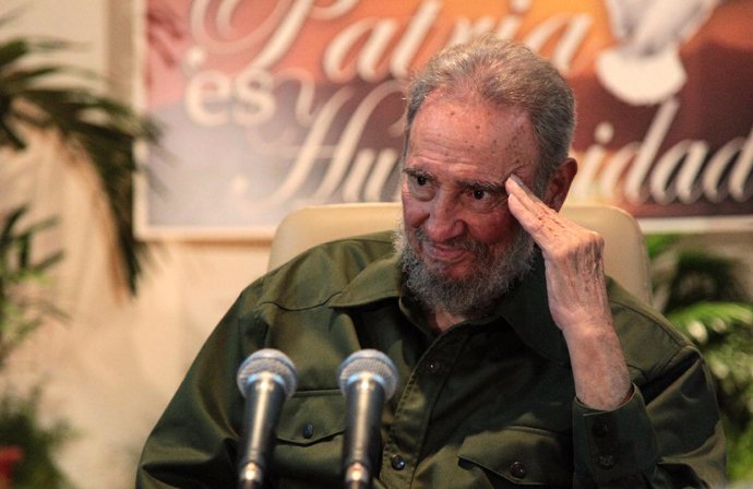 El ex presidente cubano Fidel Castro