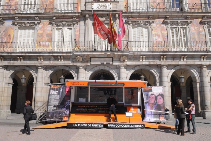 Oficina de información turística de la plaza Mayor de Madrid