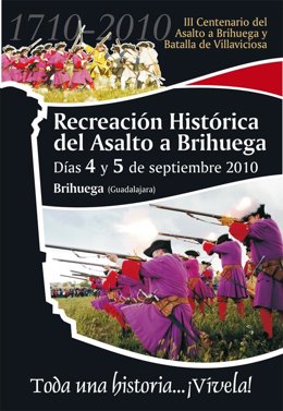 cartel asalto a Brihuega 2010