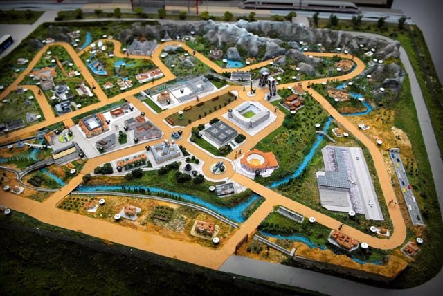 Maqueta del 'Minimadrid' que se construirá en Boadilla