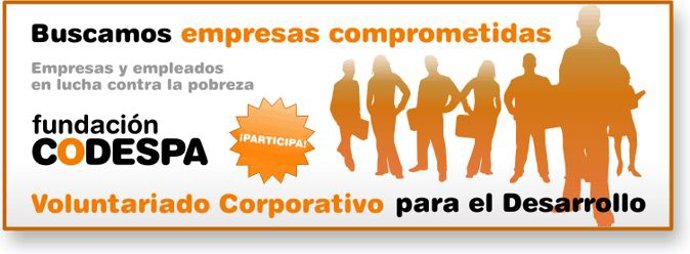 CODESPA lanza un programa de voluntariado de empresas