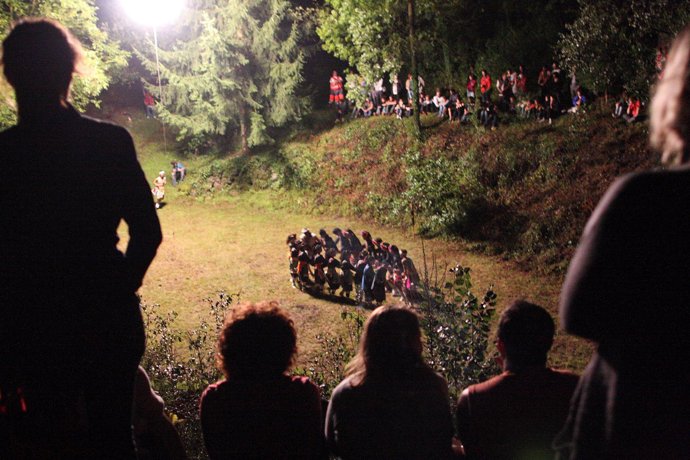 Uno de los espectáculos del festival Ésdansa 2010