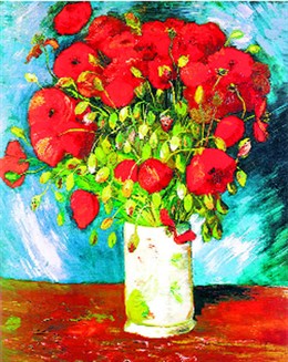 El cuadro 'Las Amapolas' de Van Gogh