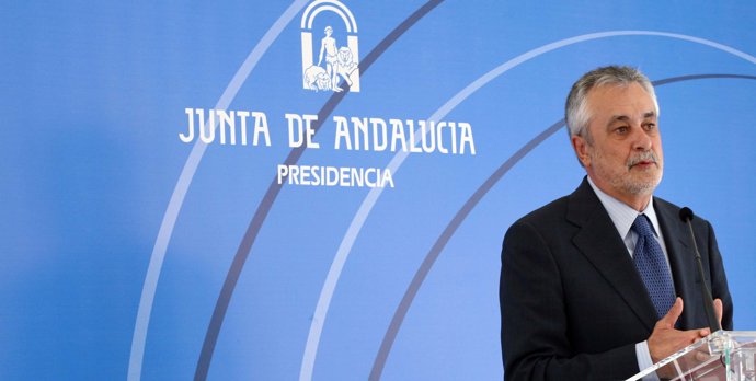 El presidente de la Junta, José Antonio Griñán