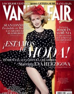 Portada de la edición española de 'Vanity Fair' para el número de septiembre 201