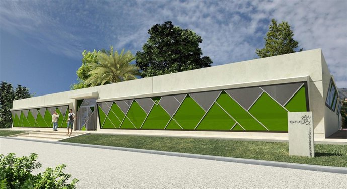 Vista desde el exterior del nuevo edificio de Lorca