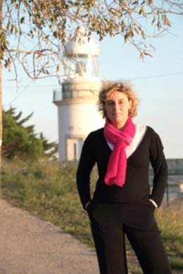 La alcaldesa de Roses, Magda Casamitjana