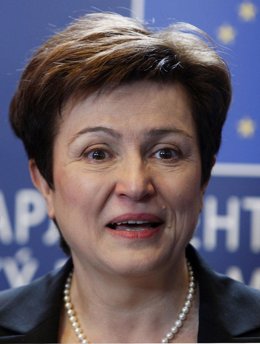 La comisaria búlgara Kristalina Georgieva 