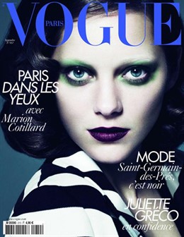 Marion Cottillard, portada de Vogue 