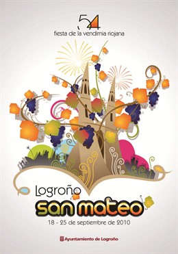 Cartel San Mateo Logroño 2010