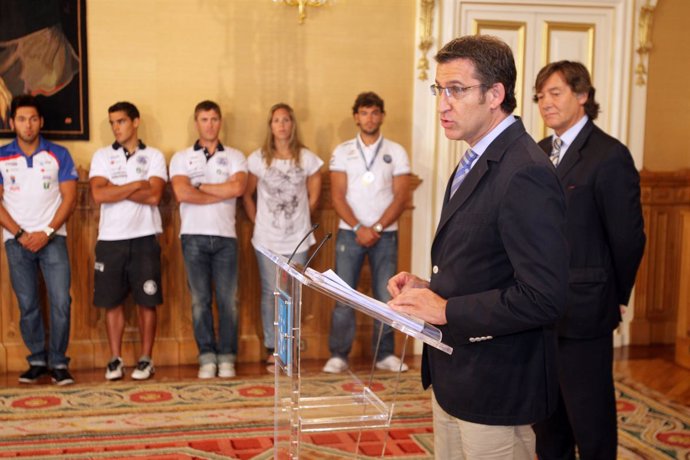 O presidente da Xunta, Alberto Núñez Feijóo, recibirá aos deportistas galegos qu