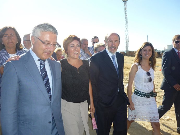 El ministro José Blanco, hoy en Cádiz