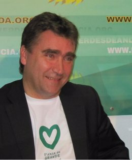 Mario Ortega, portavoz de Los Verdes de Andalucía