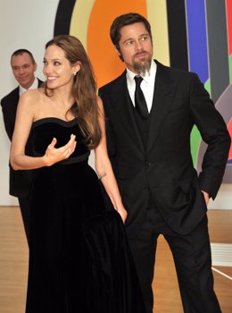 Los actores Angelina Jolie y Brad Pitt 