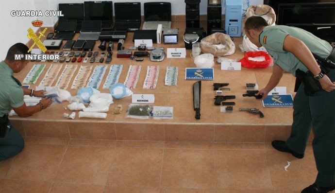 Intervenidos más de 5 kilos de cocaína, otros 25 kilos de sustancias de corte y 