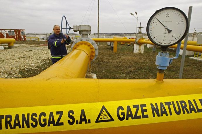 Imagen de una empresa de gas en Ucrania