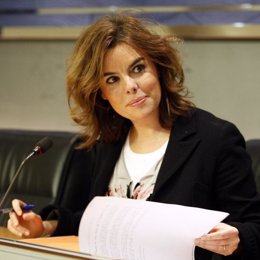 portavoz del Grupo Popular en el Congreso, Soraya Sáenz de Santamaría