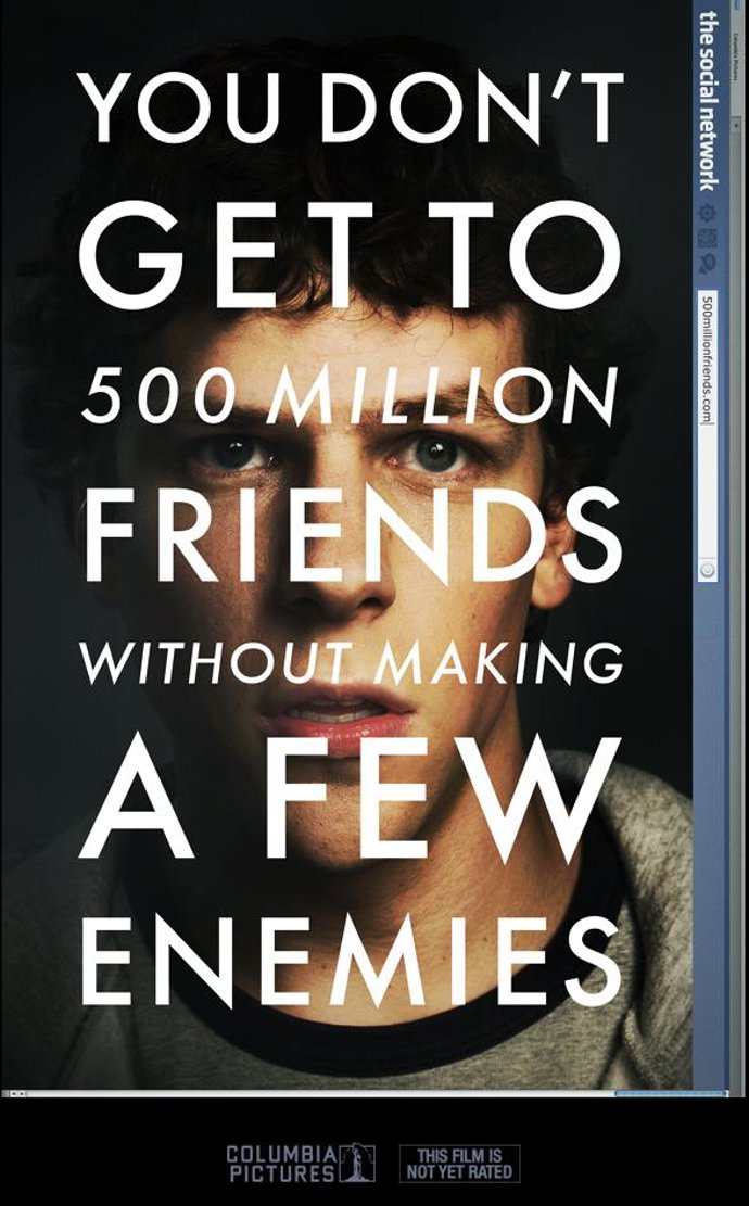 'The Social Network', película sobre Facebook.