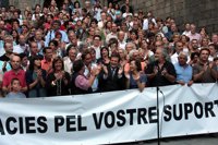 500 personas agradecen las gestiones del Gobierno y el apoyo ciudadano