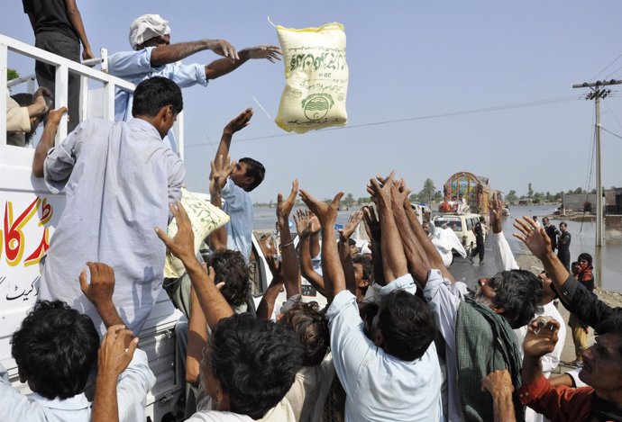 Inundaciones en Pakistan