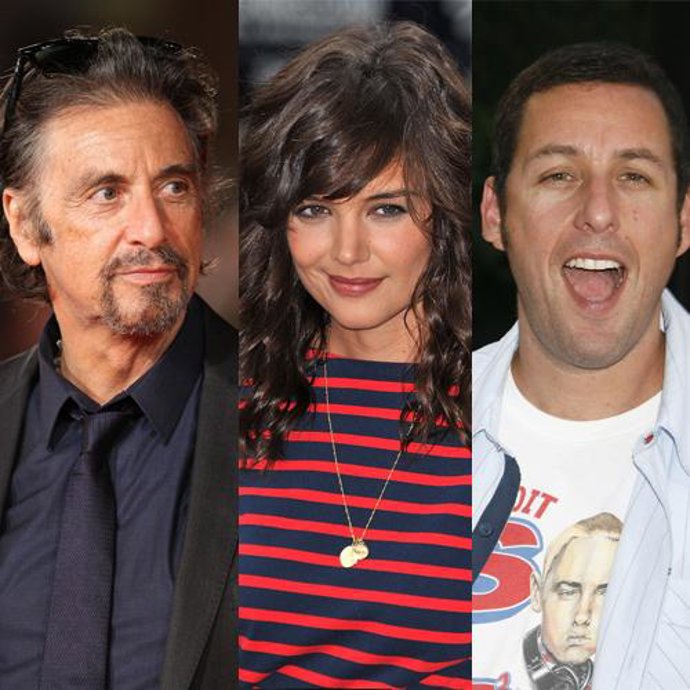 Al Pacino, Katie Holmes y Adam Sandler