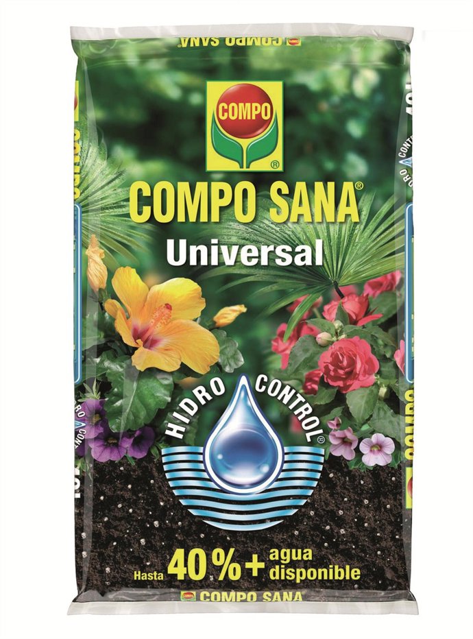 Sustrato hidrocontrol, para el ahorro de agua.